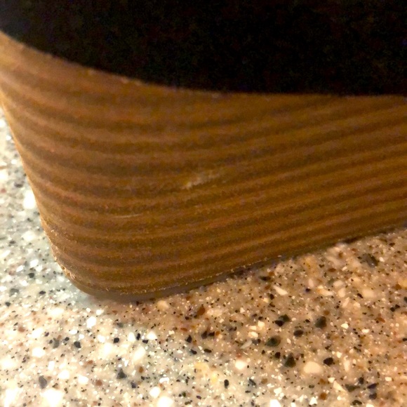 Suede Black Dr. Scholl’s Dakota Wedge Booties - Picture 4 of 4